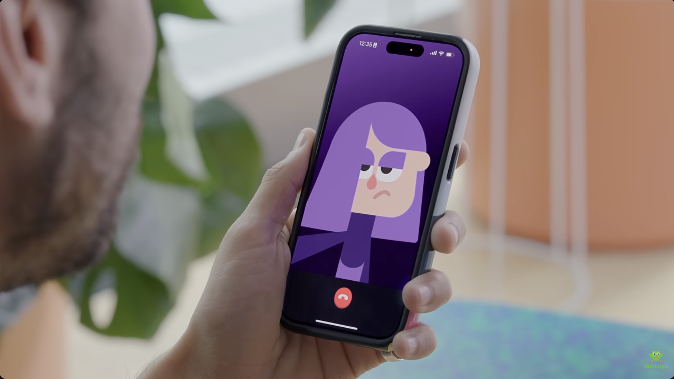 Duolingo 透過 AI 角色與互動體驗，創造個人化且具親近感的學習體驗。（圖片來源：Duolingo 官方 blog） 
