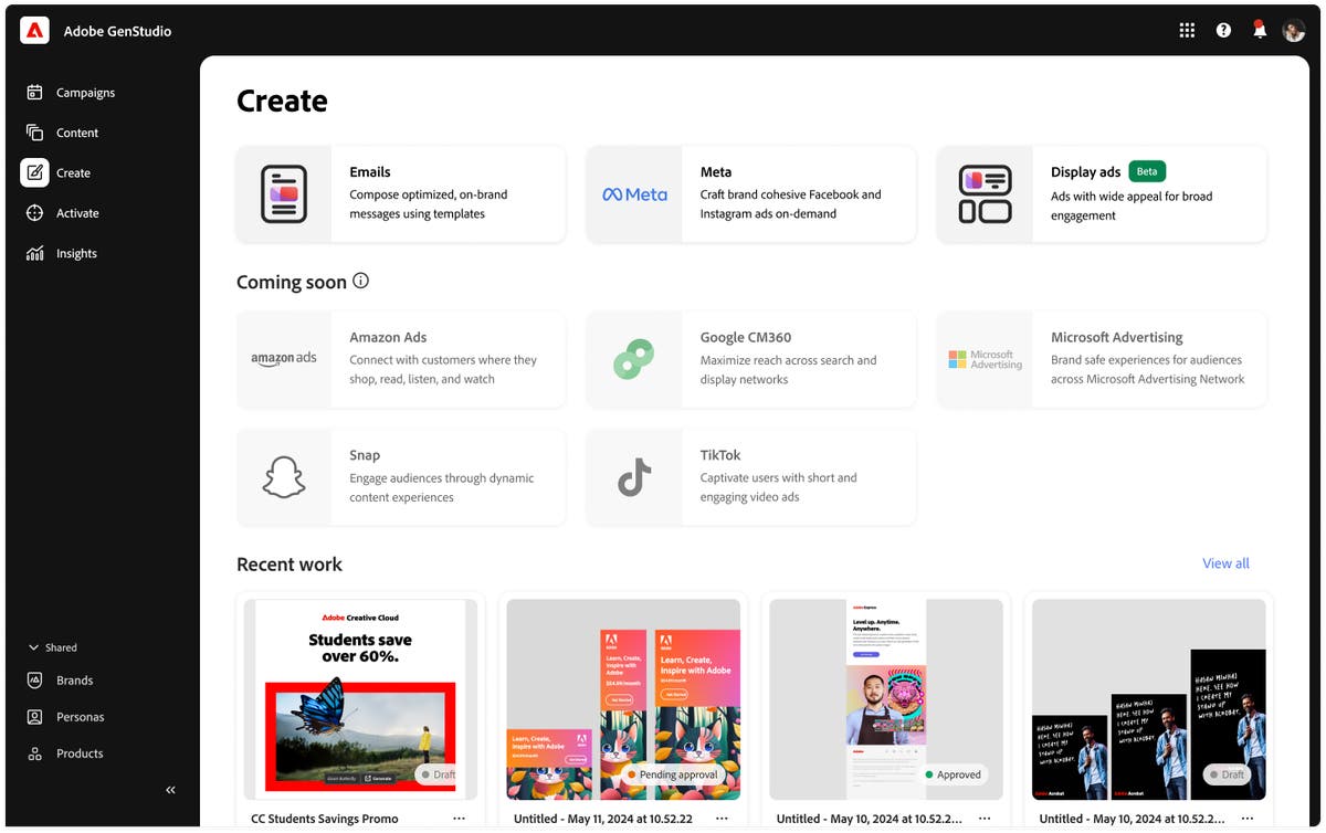 GenStudio 將原本破碎的工具鏈，轉化為「一氣呵成」的自動化工廠。（圖片來源：Adobe）